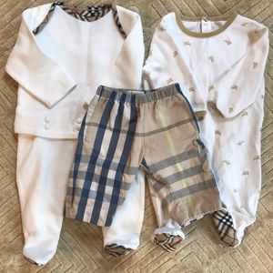 Burberry 3 months (bundle)